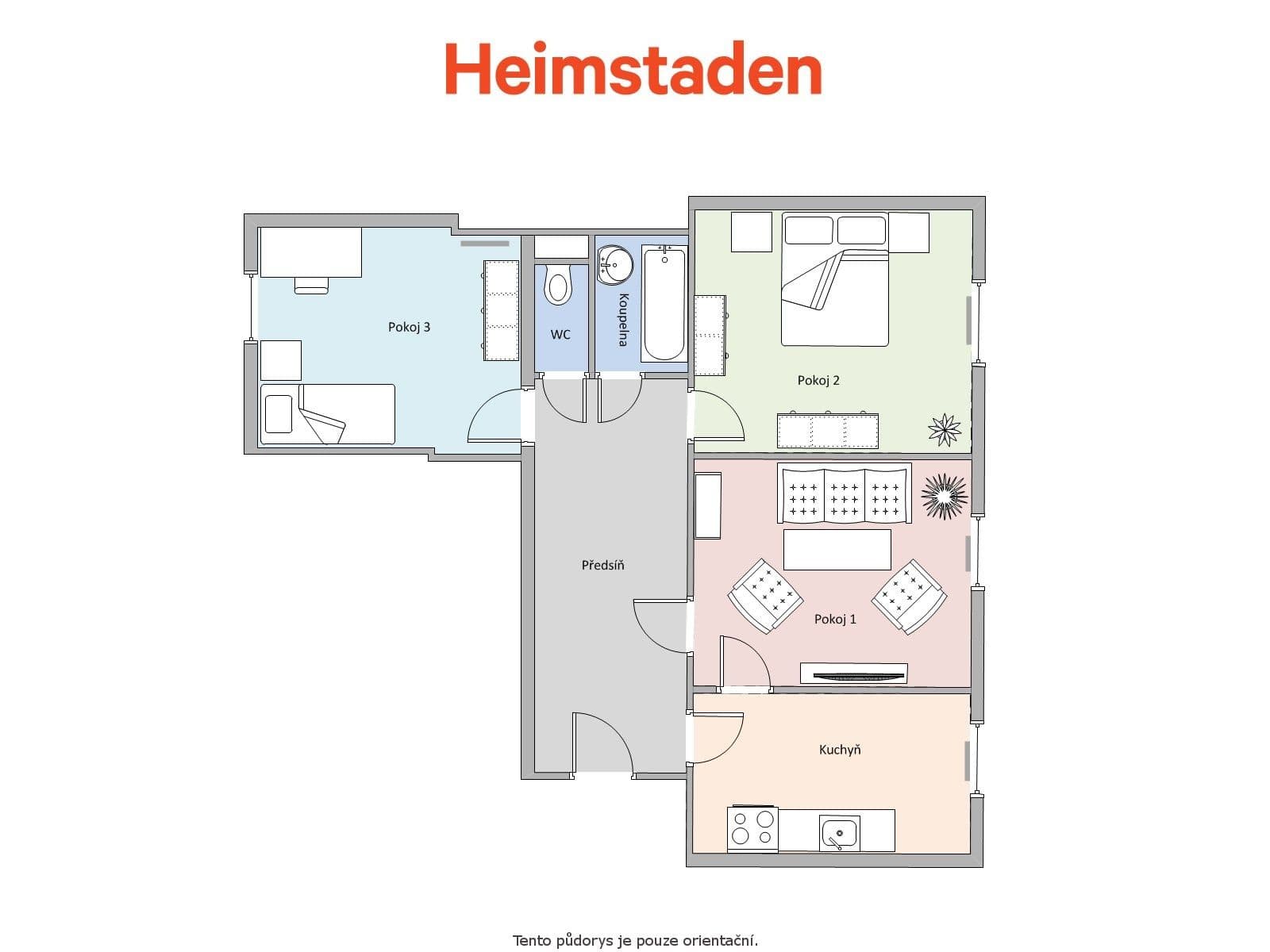 Prenájom bytu 3-izbový 77 m², U Stromovky, Havířov, Moravskoslezský kraj Prenájom bytu 3-izbový 77 m², U Stromovky, Havířov, Moravskoslezský kraj