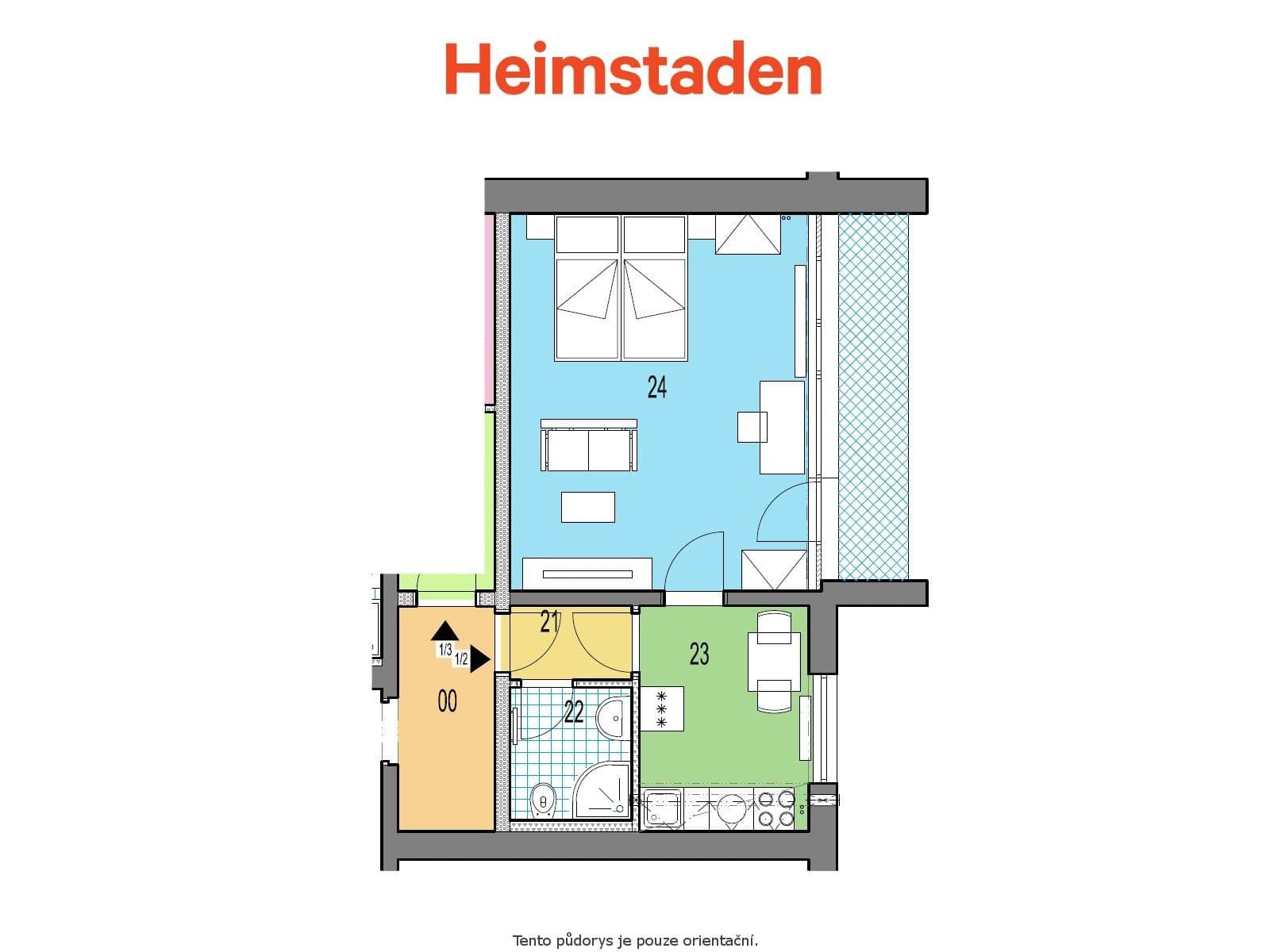 Prenájom bytu 1-izbový 27 m², U Svobodáren, Karviná, Moravskoslezský kraj Prenájom bytu 1-izbový 27 m², U Svobodáren, Karviná, Moravskoslezský kraj