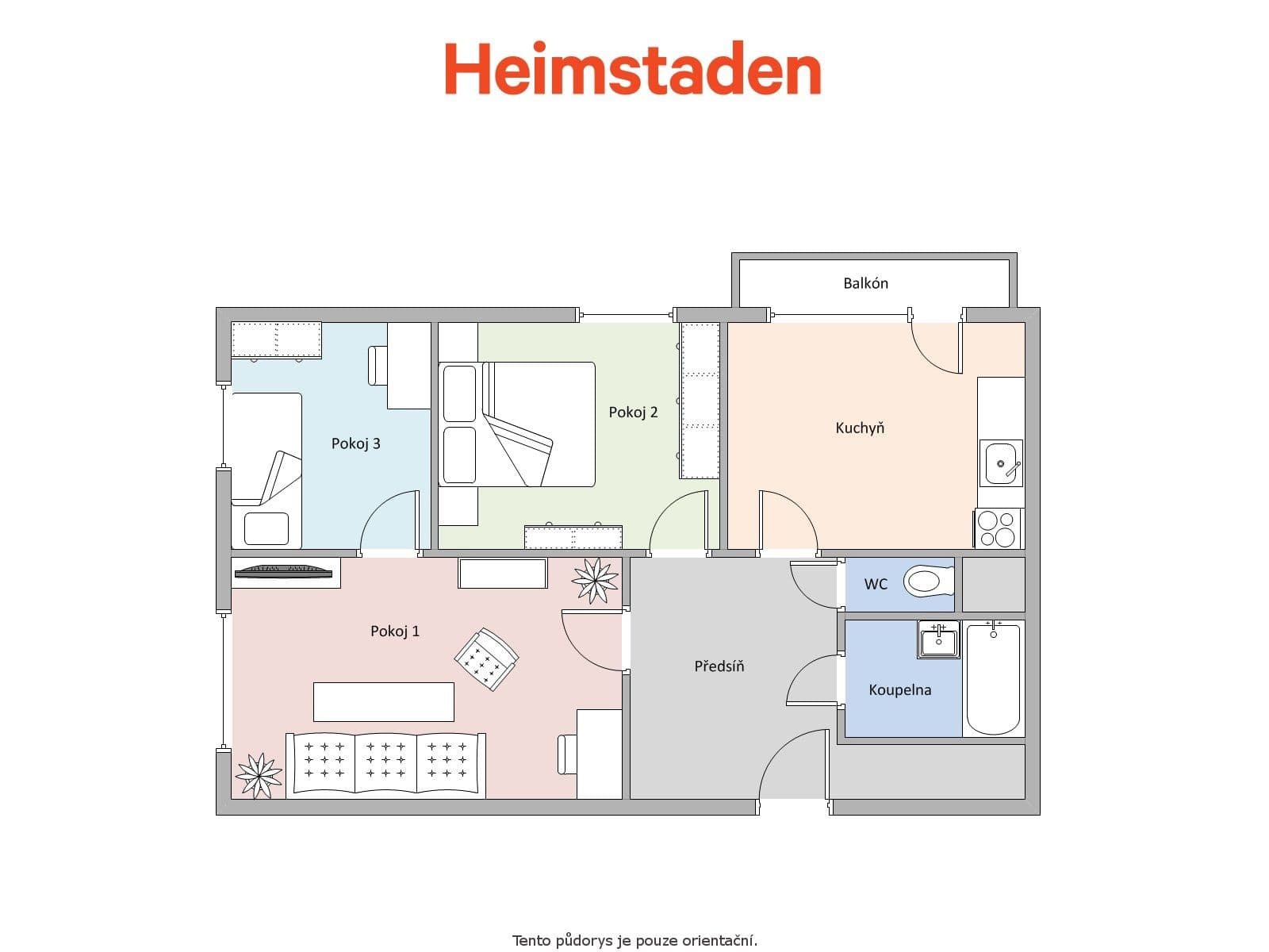 Prenájom bytu 3-izbový 66 m², Čsl. armády, Karviná, Moravskoslezský kraj Prenájom bytu 3-izbový 66 m², Čsl. armády, Karviná, Moravskoslezský kraj