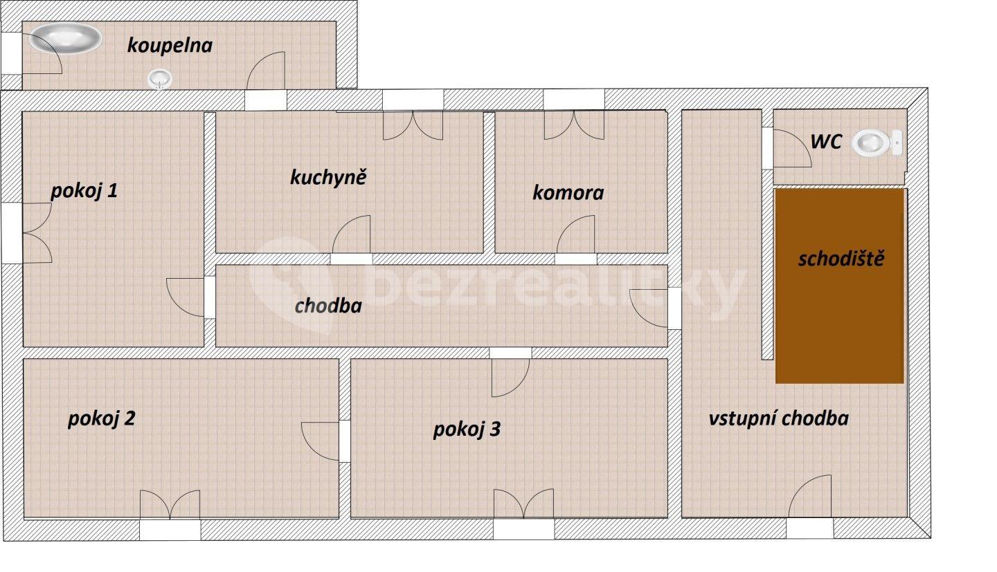 Predaj bytu 3-izbový 89 m², Červený Kostelec, Královéhradecký kraj