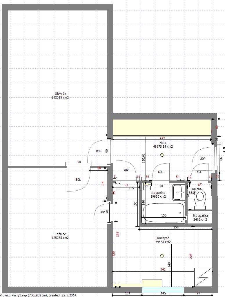 Prenájom bytu 2-izbový 55 m², Čílova, Praha, Praha Prenájom bytu 2-izbový 55 m², Čílova, Praha, Praha