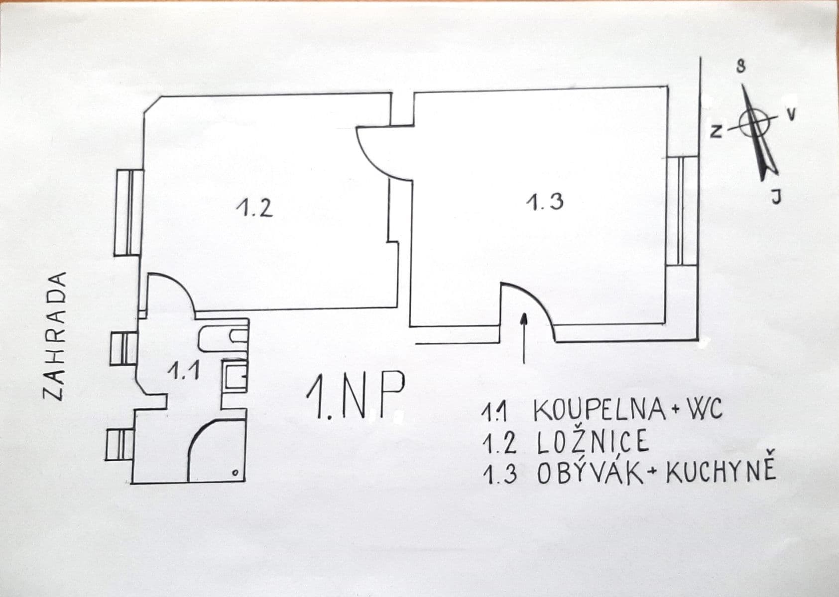 Prenájom bytu 2-izbový 42 m², Na Pískách, Praha, Praha Prenájom bytu 2-izbový 42 m², Na Pískách, Praha, Praha