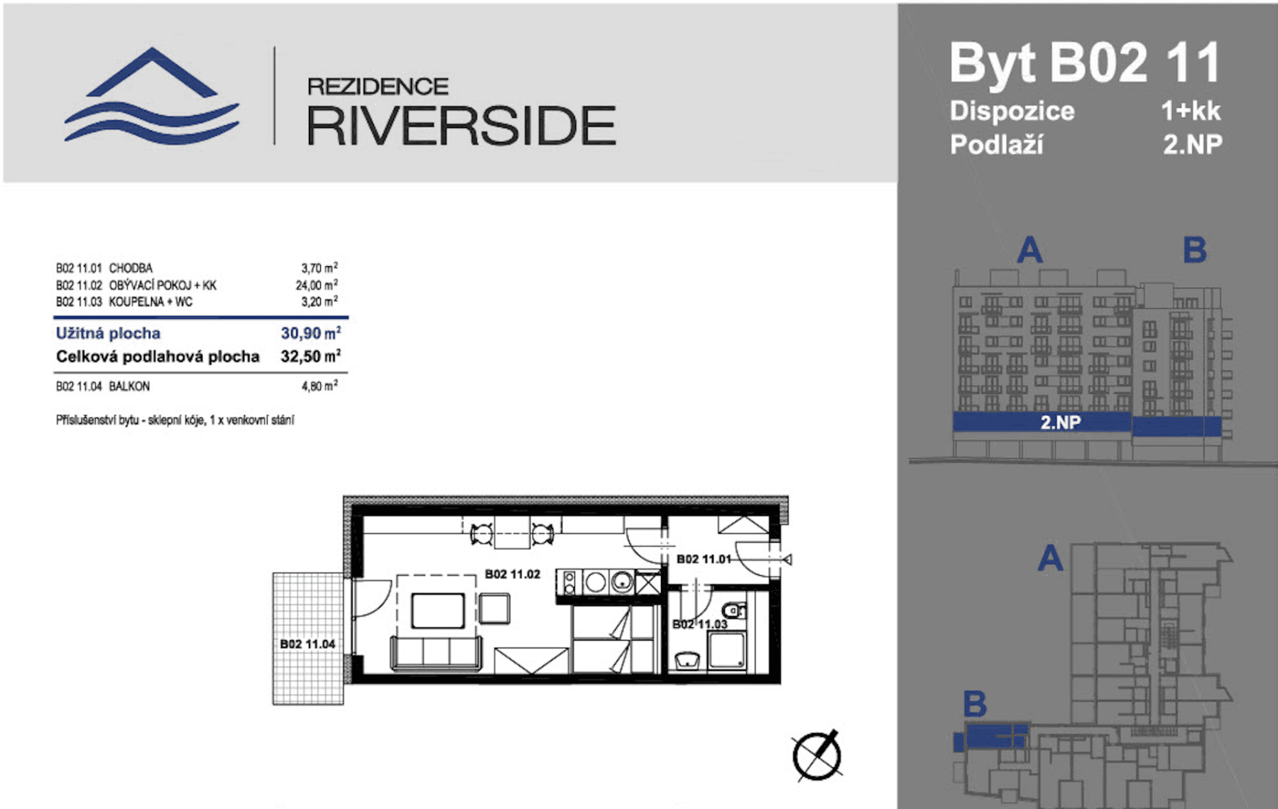 Prenájom bytu 1-izbový 32 m², Poříčí, Brno, Jihomoravský kraj Prenájom bytu 1-izbový 32 m², Poříčí, Brno, Jihomoravský kraj