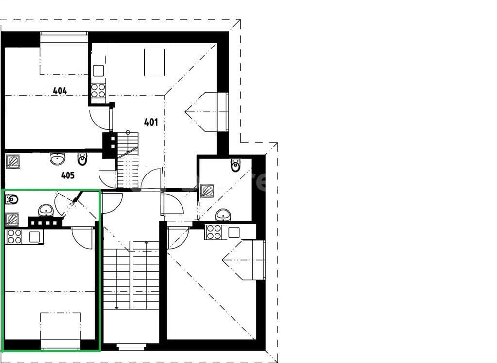 Prenájom bytu Garsoniéra 23 m², Přemyšlenská, Praha, Praha Prenájom bytu Garsoniéra 23 m², Přemyšlenská, Praha, Praha