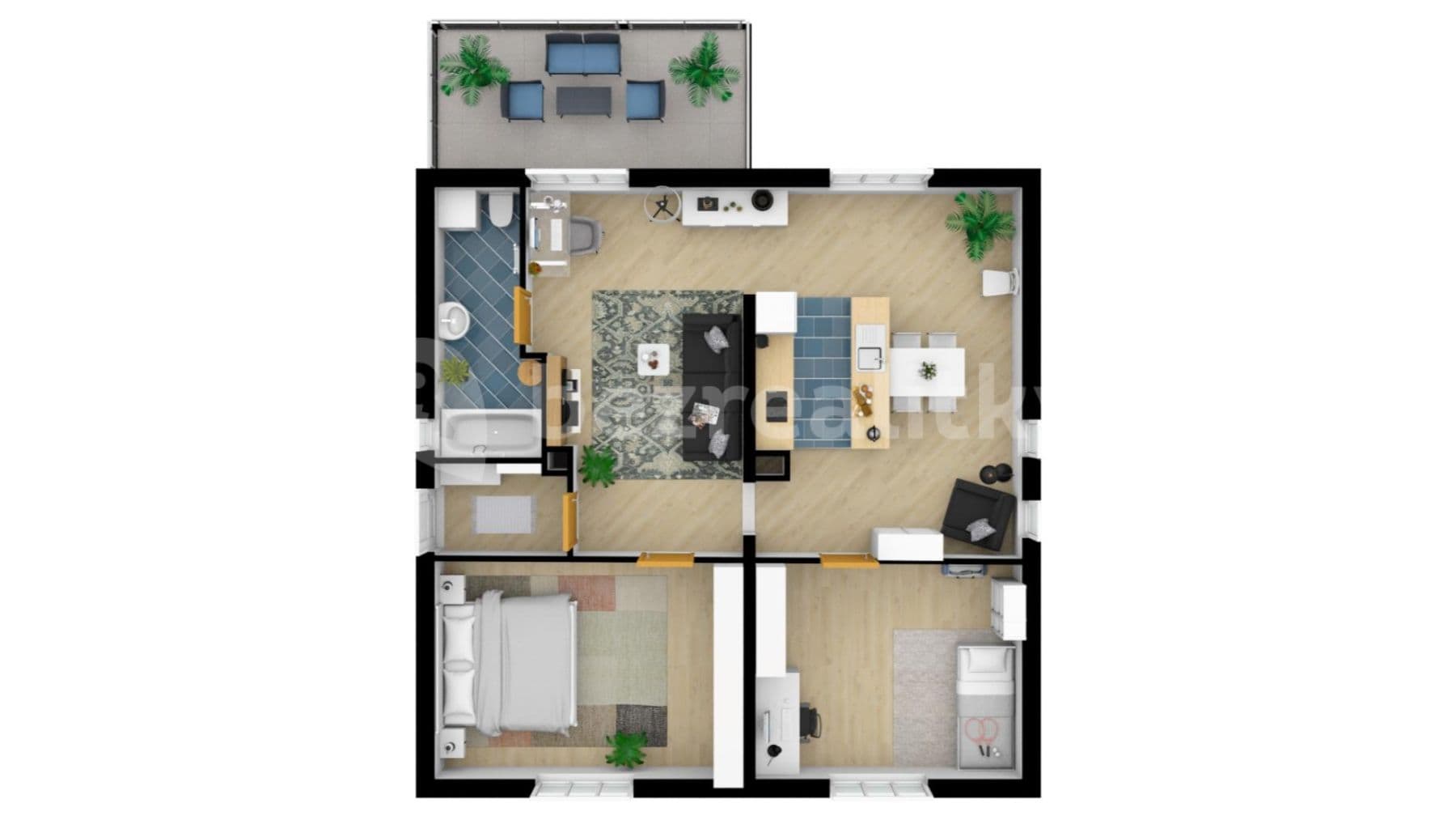 Prenájom bytu 3-izbový 398 m², V Rybníčkách, Praha, Praha Prenájom bytu 3-izbový 398 m², V Rybníčkách, Praha, Praha