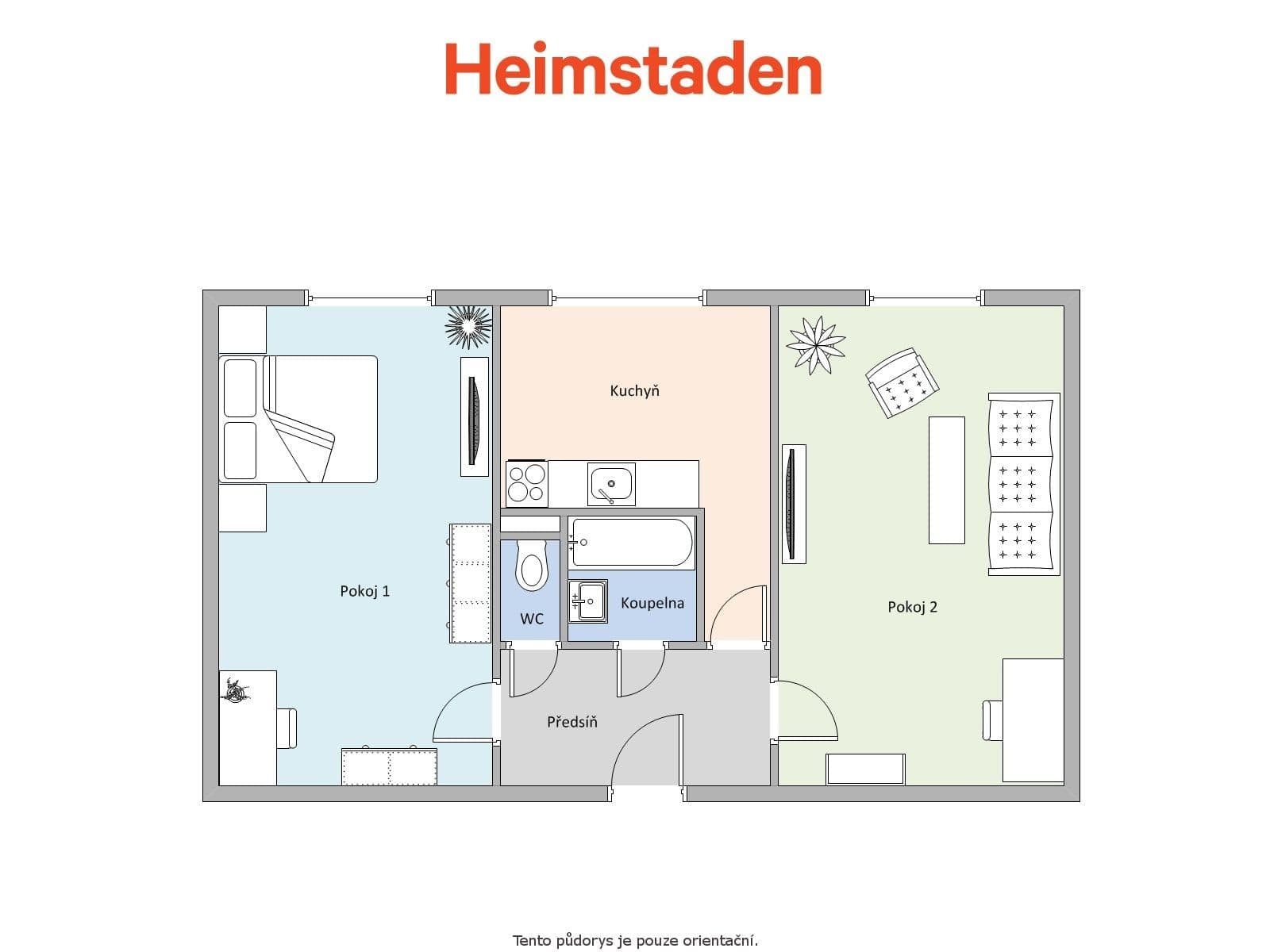 Prenájom bytu 2-izbový 49 m², Janského, Karviná, Moravskoslezský kraj Prenájom bytu 2-izbový 49 m², Janského, Karviná, Moravskoslezský kraj