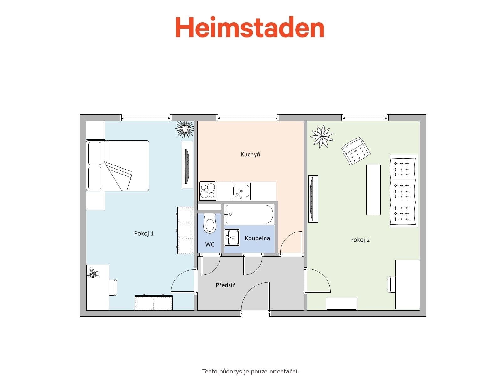 Prenájom bytu 2-izbový 49 m², Janského, Karviná, Moravskoslezský kraj Prenájom bytu 2-izbový 49 m², Janského, Karviná, Moravskoslezský kraj
