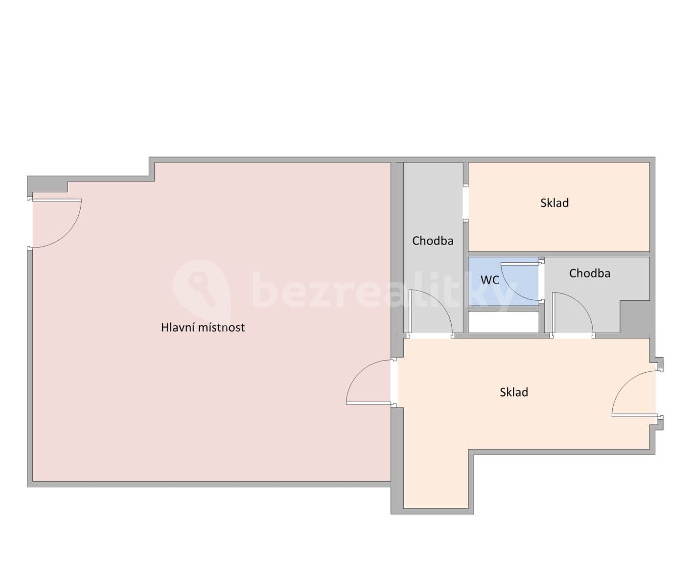 Prenájom kancelárie 71 m², Hlavní třída, Havířov, Moravskoslezský kraj