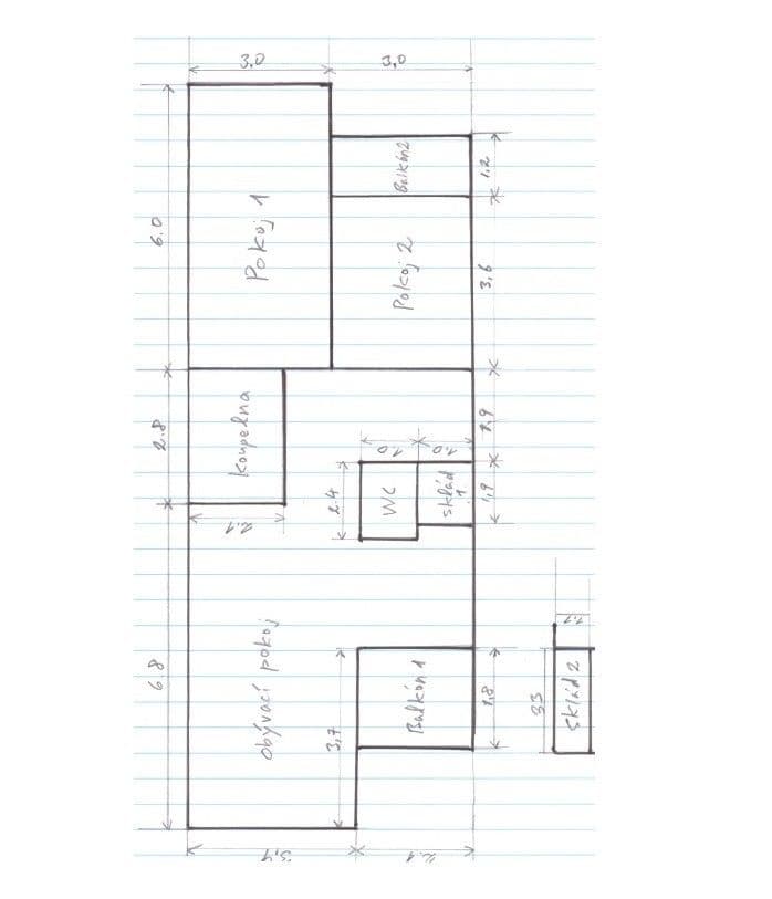 Predaj bytu 3-izbový 93 m², Karlštejnská, Lety, Středočeský kraj Predaj bytu 3-izbový 93 m², Karlštejnská, Lety, Středočeský kraj
