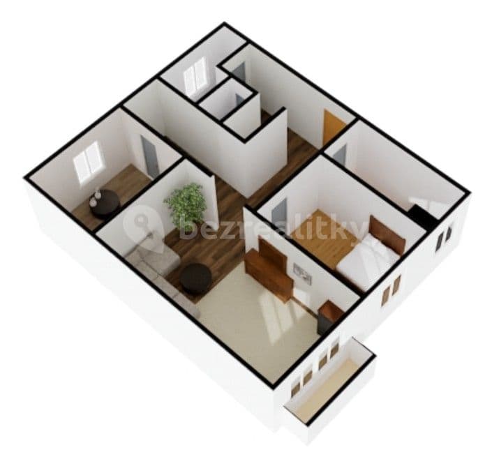 Predaj bytu 3-izbový 57 m², Jihlava, Kraj Vysočina