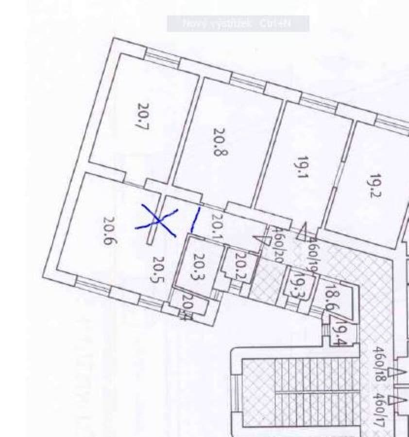 Prenájom bytu 3-izbový 58 m², Zenklova, Praha, Praha Prenájom bytu 3-izbový 58 m², Zenklova, Praha, Praha