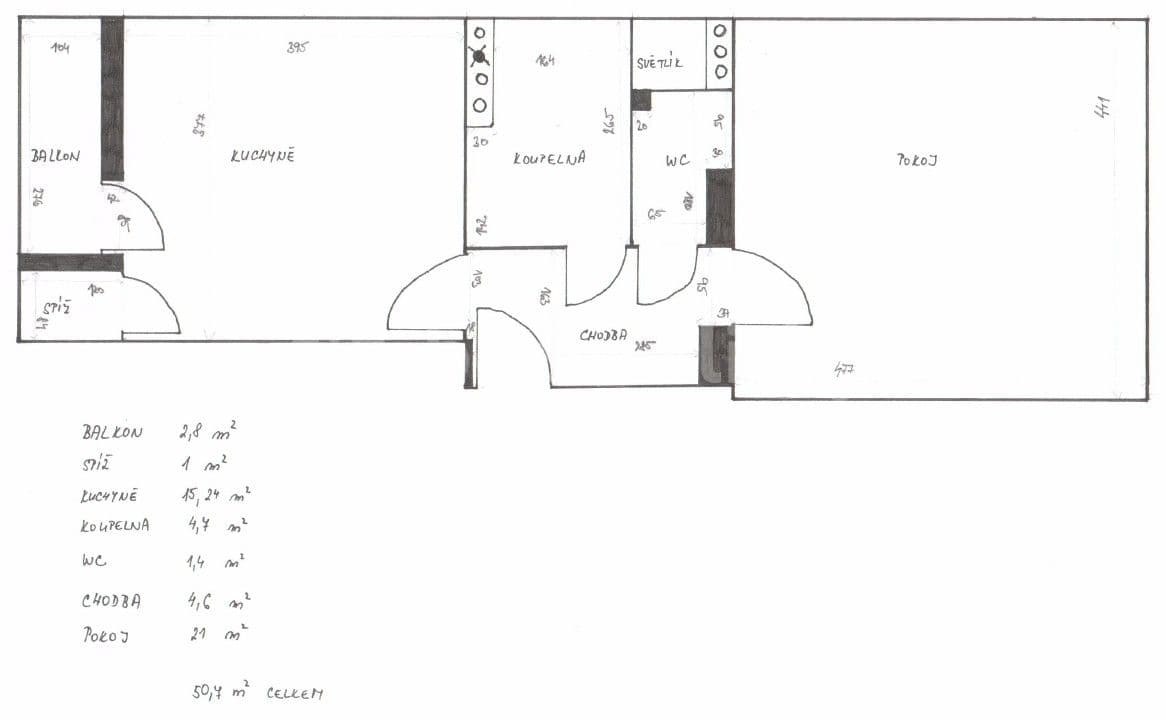 Prenájom bytu 1-izbový 50 m², Štolcova, Brno, Jihomoravský kraj Prenájom bytu 1-izbový 50 m², Štolcova, Brno, Jihomoravský kraj