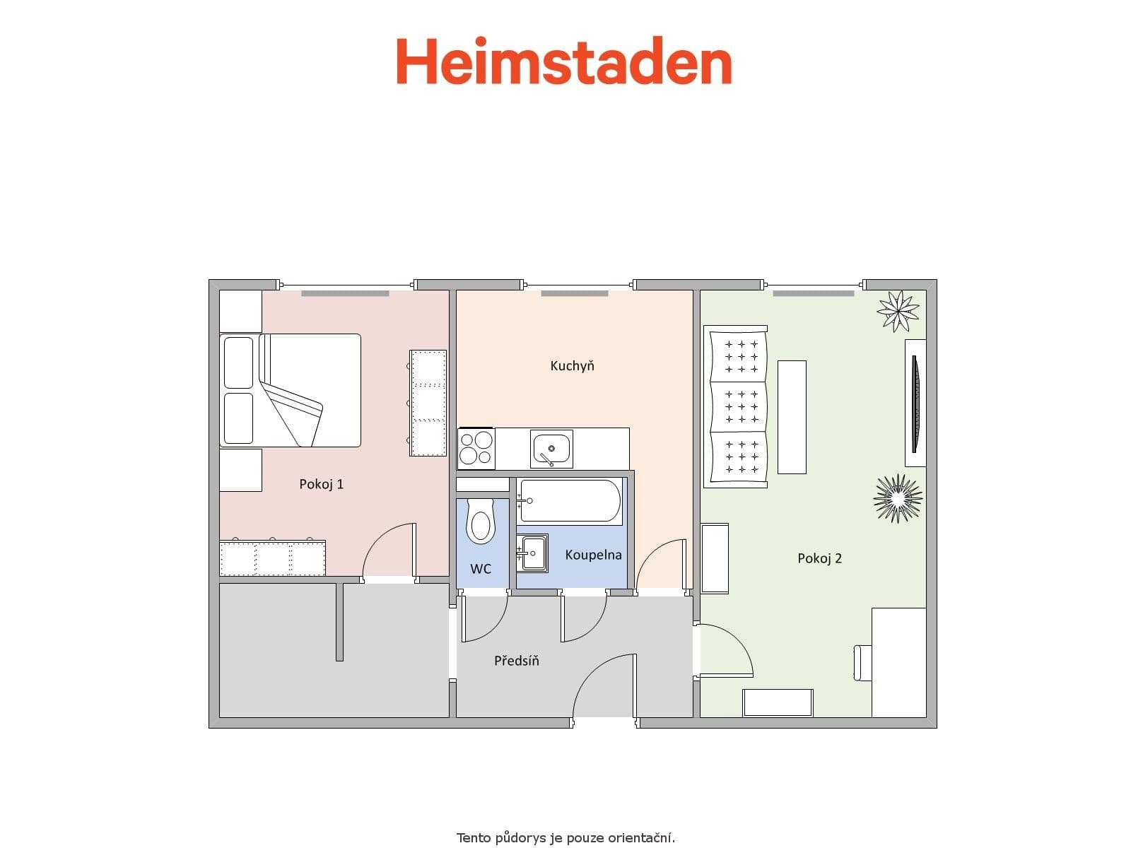 Prenájom bytu 2-izbový 55 m², Stavbařů, Karviná, Moravskoslezský kraj Prenájom bytu 2-izbový 55 m², Stavbařů, Karviná, Moravskoslezský kraj