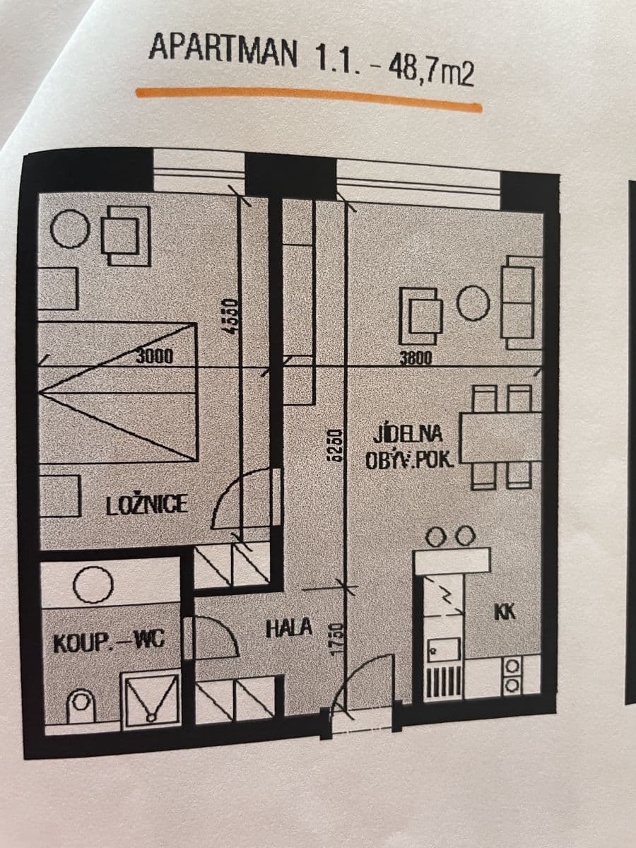 Predaj bytu 2-izbový 49 m², Rokytnice nad Jizerou, Liberecký kraj Predaj bytu 2-izbový 49 m², Rokytnice nad Jizerou, Liberecký kraj