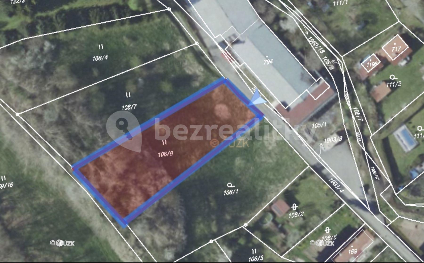 Predaj pozemku 1.587 m², Luční, Mirošovice, Středočeský kraj