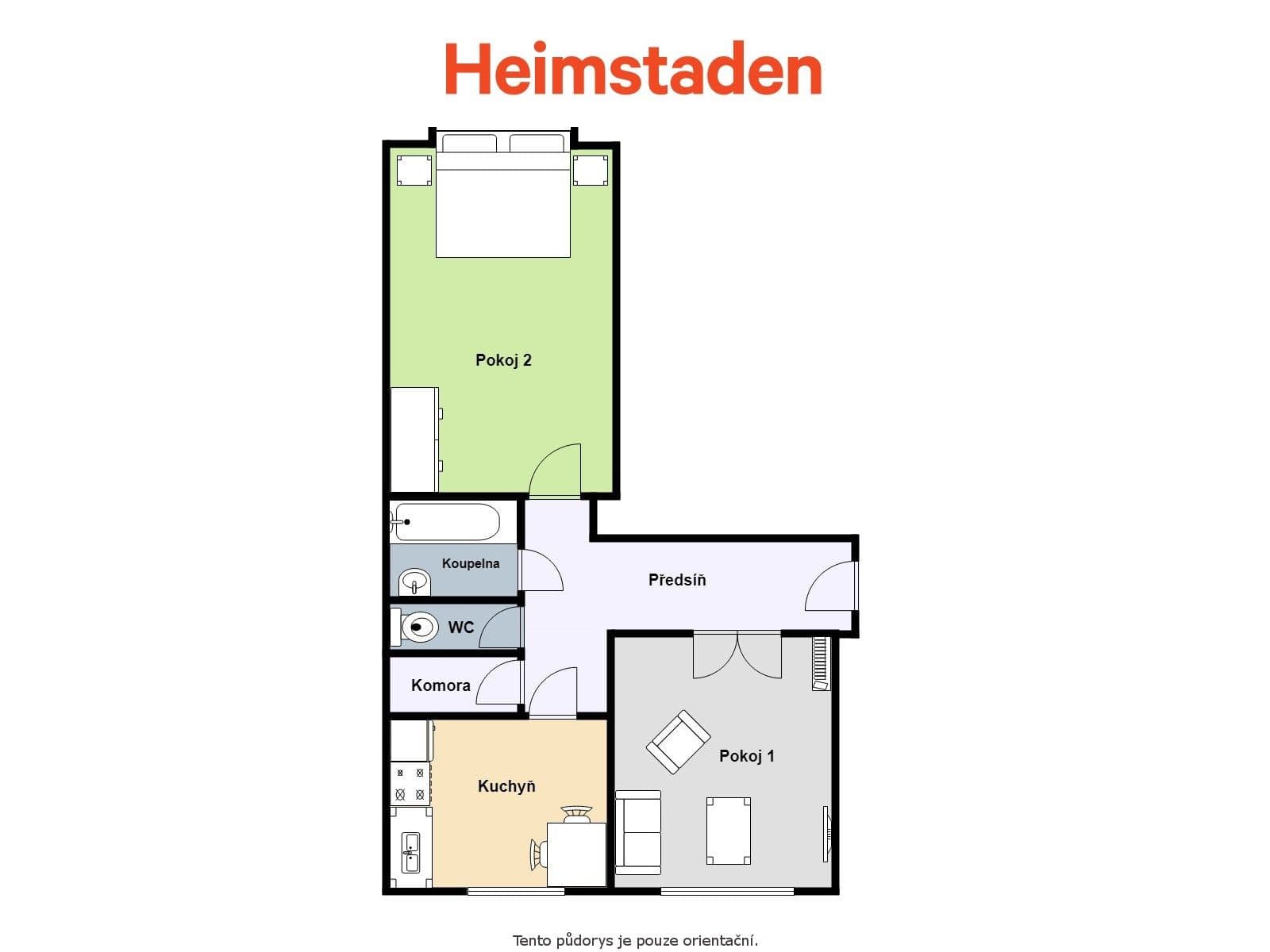 Prenájom bytu 2-izbový 54 m², Národní třída, Havířov, Moravskoslezský kraj Prenájom bytu 2-izbový 54 m², Národní třída, Havířov, Moravskoslezský kraj