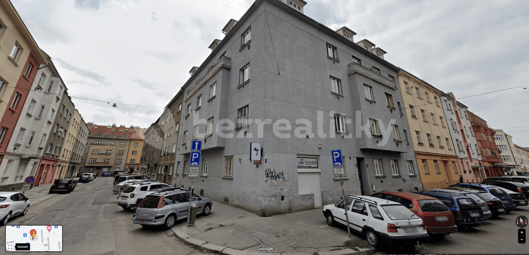 Prenájom bytu 1-izbový 27 m², Kralická, Praha, Praha Prenájom bytu 1-izbový 27 m², Kralická, Praha, Praha