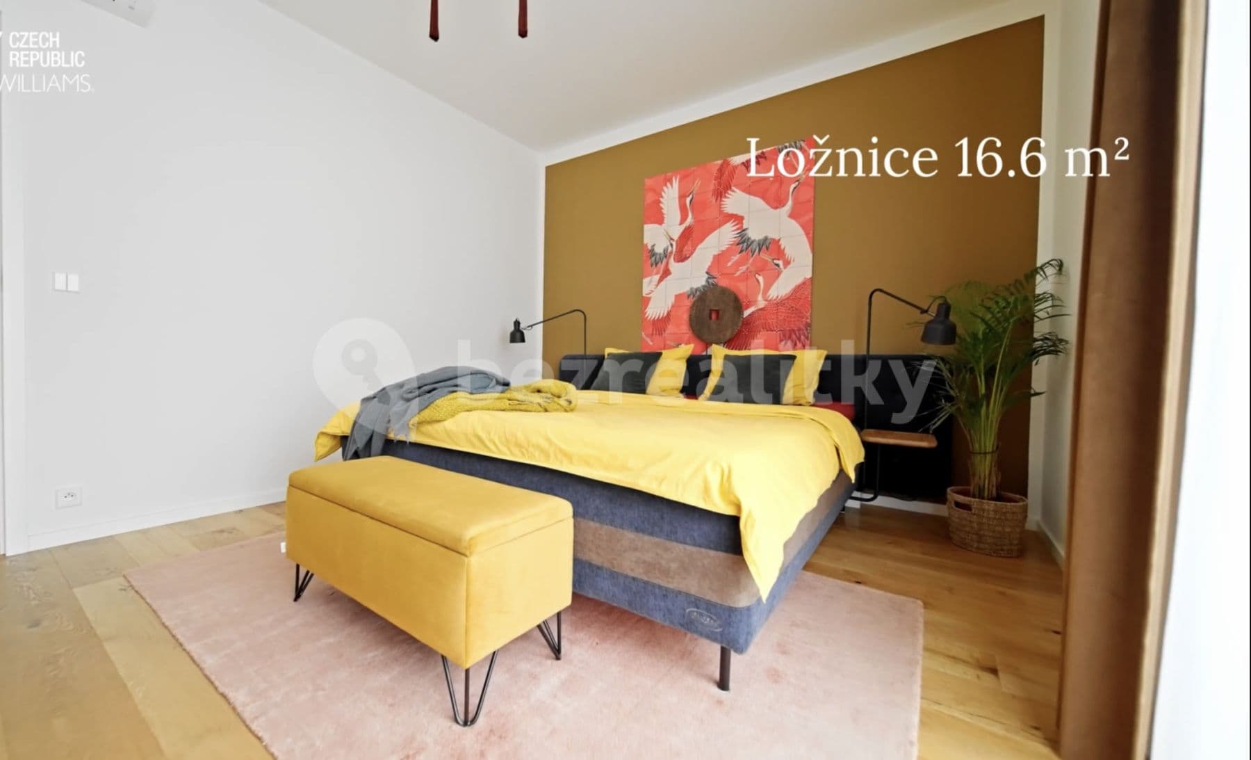 Prenájom bytu 3-izbový 91 m², Smrčkova, Praha, Praha