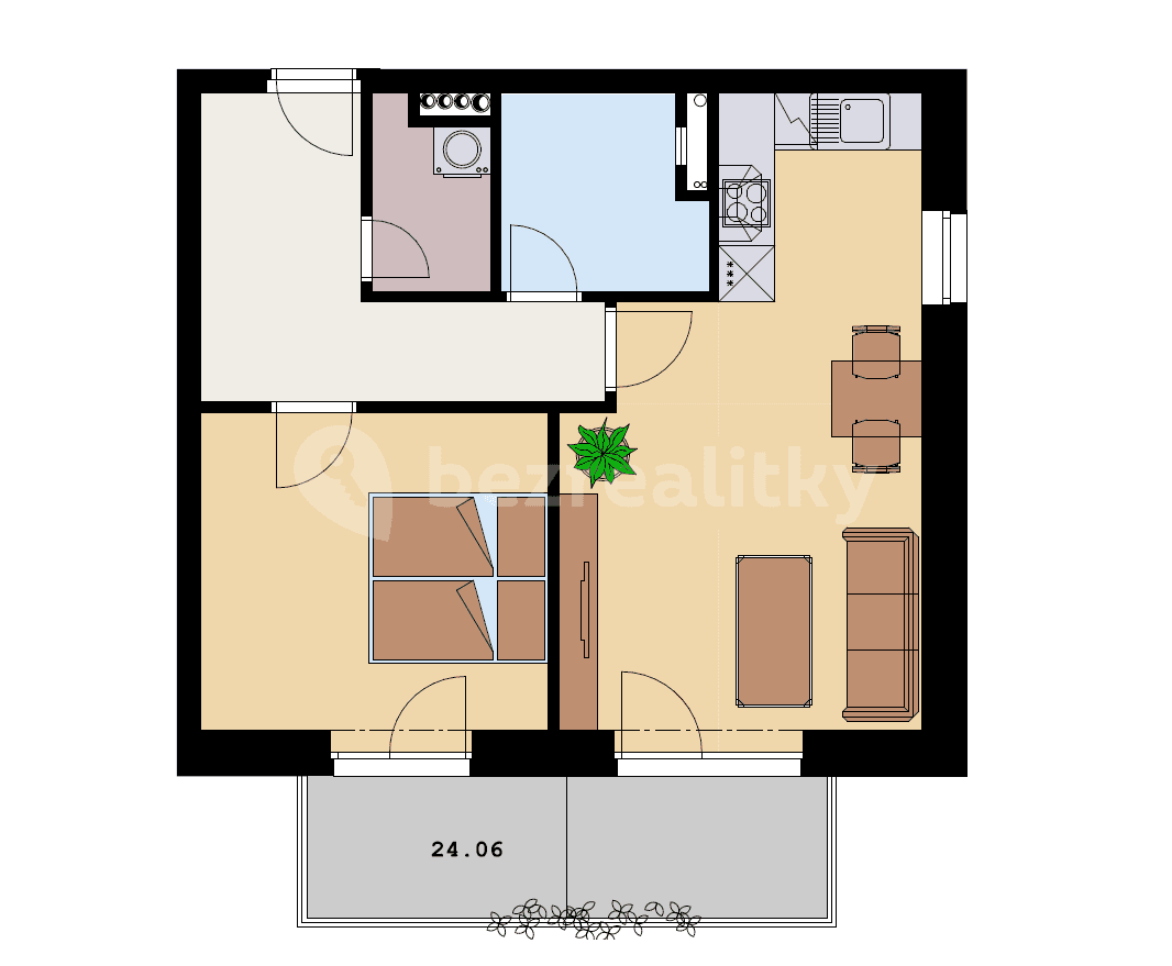 Prenájom bytu 2-izbový 52 m², Zámečnická, Nymburk, Středočeský kraj Prenájom bytu 2-izbový 52 m², Zámečnická, Nymburk, Středočeský kraj