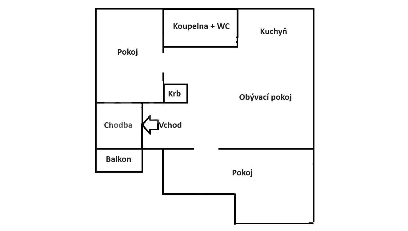 Predaj bytu 3-izbový 88 m², Hlubočická, Ostrava, Moravskoslezský kraj