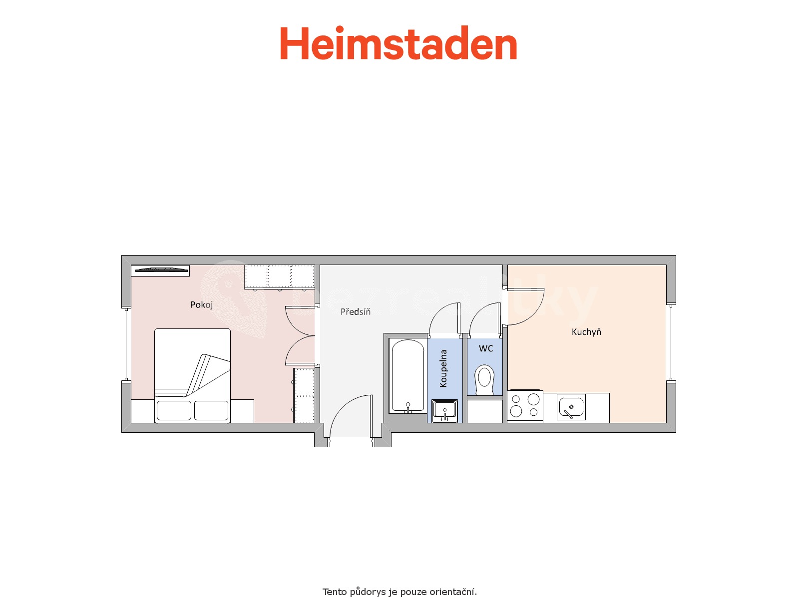 Prenájom bytu 1-izbový 34 m², Československé armády, Havířov, Moravskoslezský kraj Prenájom bytu 1-izbový 34 m², Československé armády, Havířov, Moravskoslezský kraj
