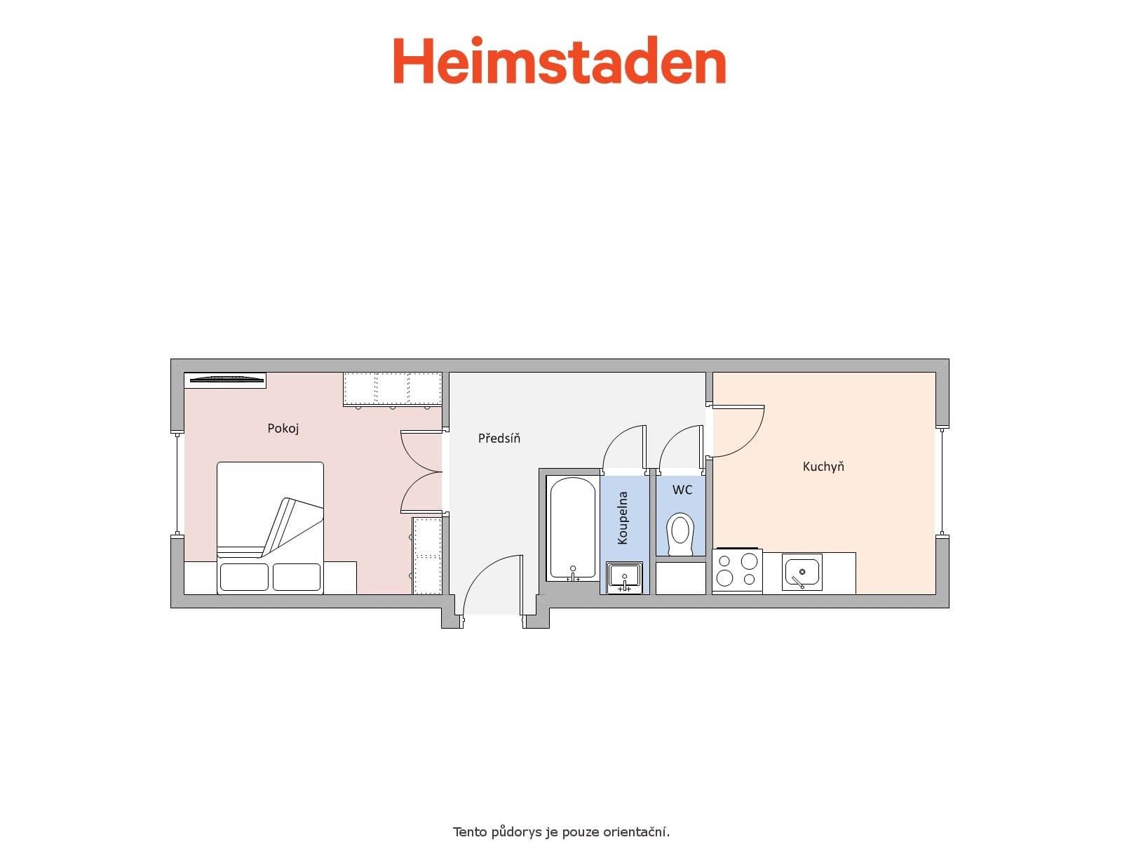 Prenájom bytu 1-izbový 34 m², Československé armády, Havířov, Moravskoslezský kraj Prenájom bytu 1-izbový 34 m², Československé armády, Havířov, Moravskoslezský kraj