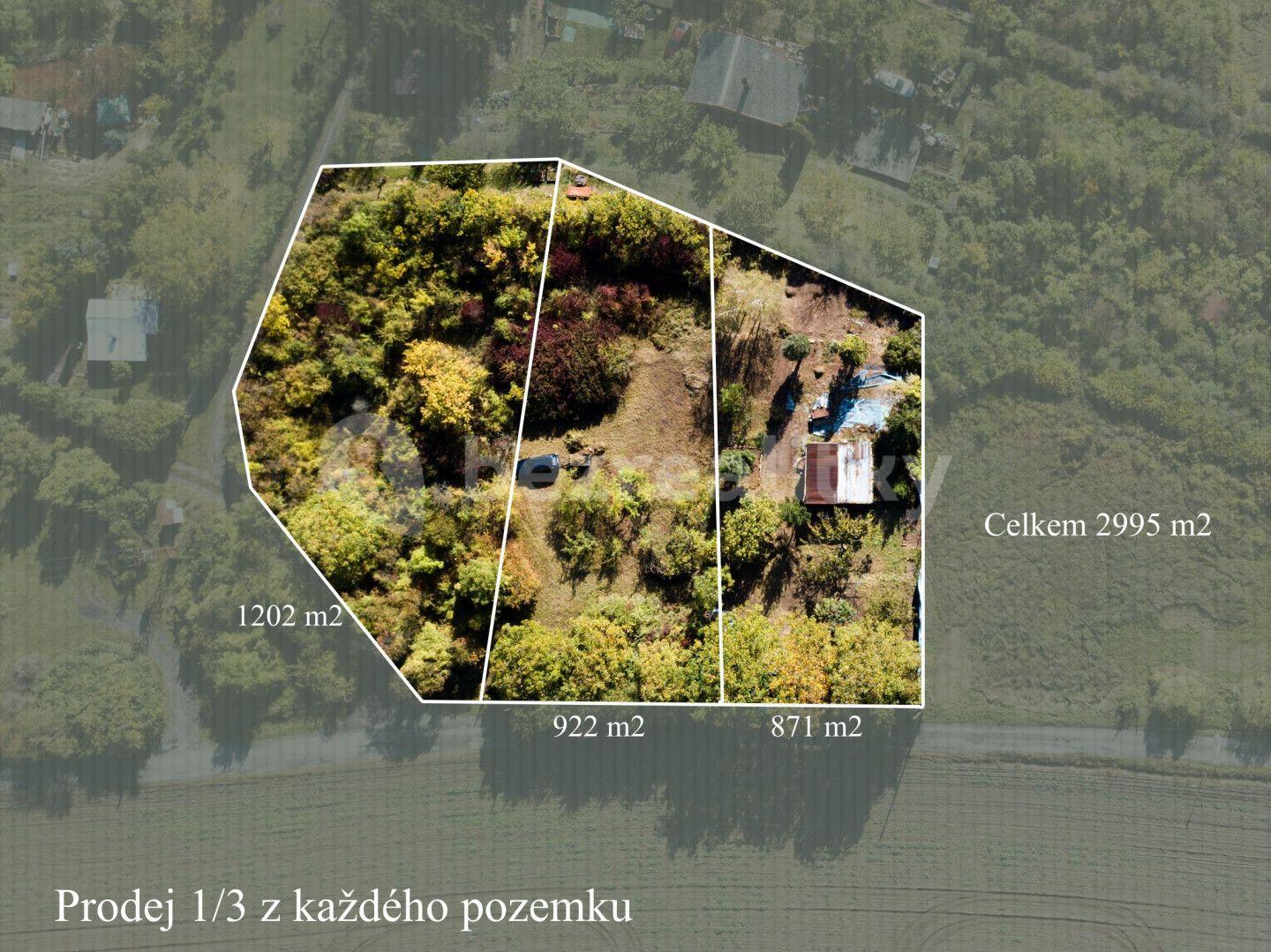 Predaj pozemku 998 m², Hoštka, Ústecký kraj