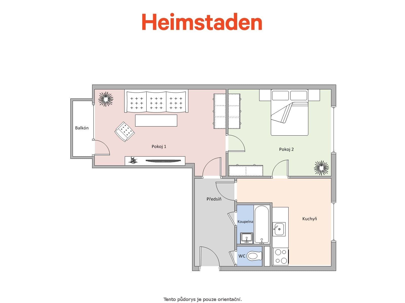 Prenájom bytu 2-izbový 52 m², Kosmonautů, Karviná, Moravskoslezský kraj Prenájom bytu 2-izbový 52 m², Kosmonautů, Karviná, Moravskoslezský kraj