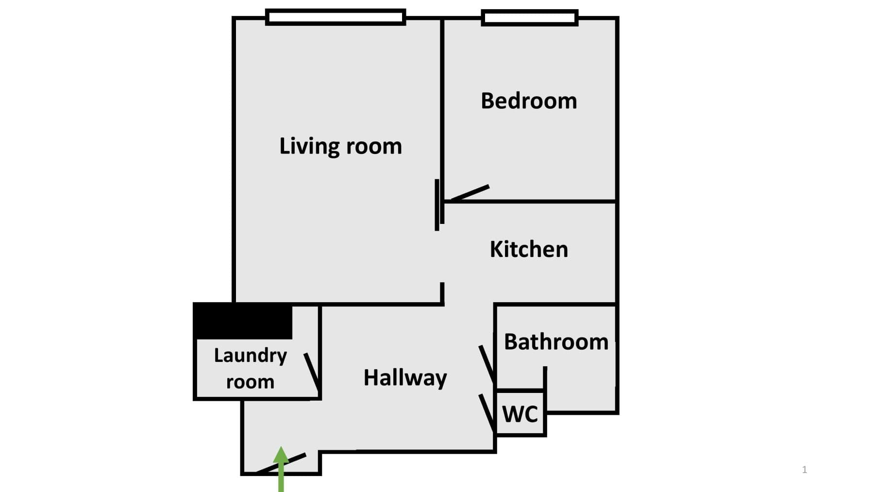Prenájom bytu 2-izbový 53 m², Doudlebská, Praha, Praha Prenájom bytu 2-izbový 53 m², Doudlebská, Praha, Praha