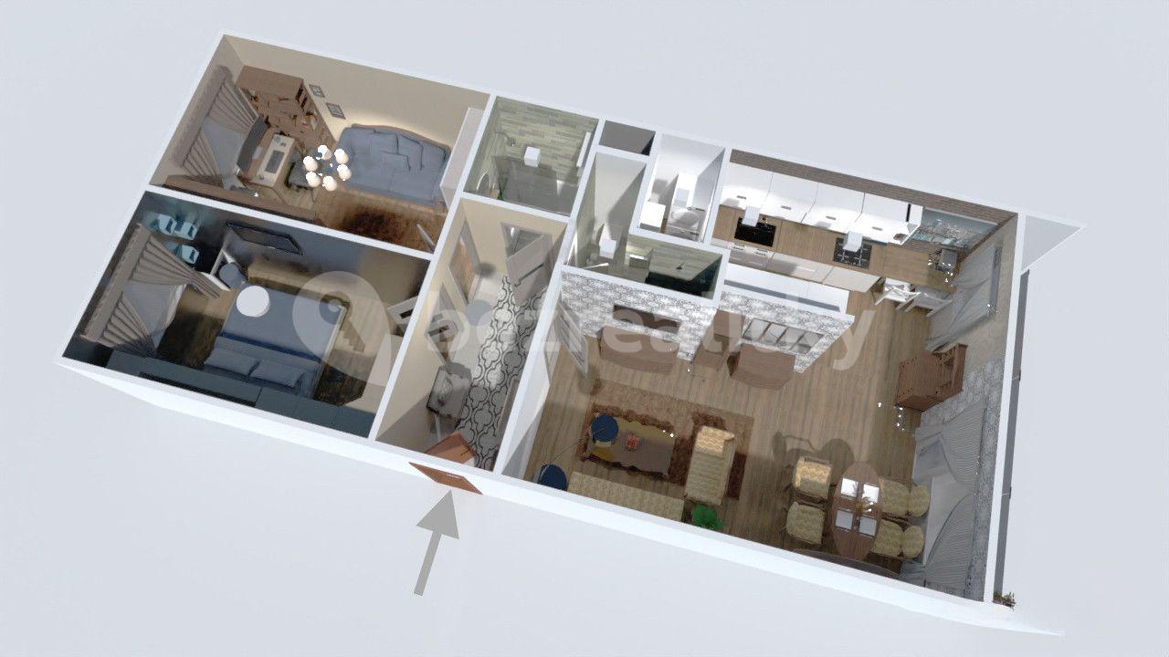 Predaj bytu 3-izbový 69 m², Moučná, Poděbrady, Středočeský kraj