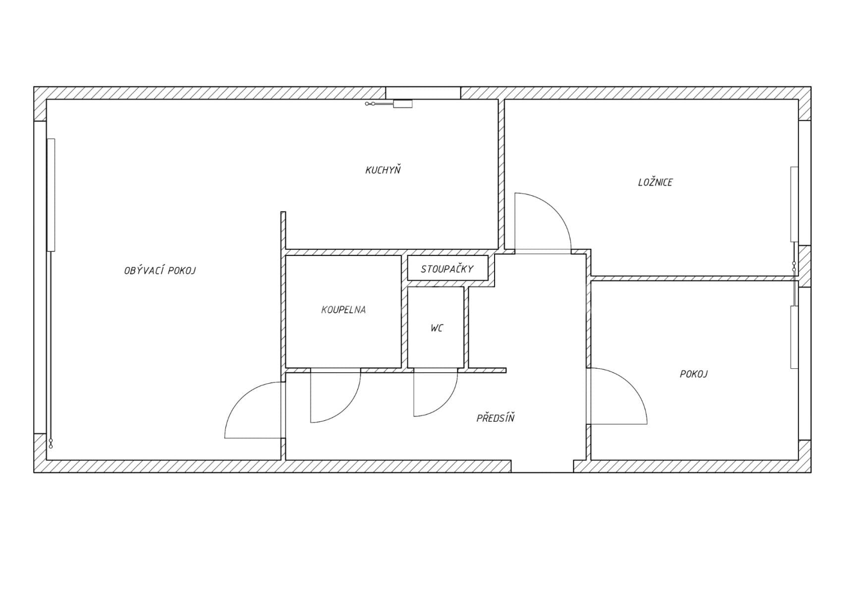 Prenájom bytu 3-izbový 69 m², Bítovská, Praha, Praha Prenájom bytu 3-izbový 69 m², Bítovská, Praha, Praha