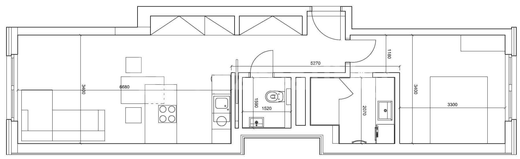 Prenájom bytu 2-izbový 53 m², Na Žertvách, Praha, Praha Prenájom bytu 2-izbový 53 m², Na Žertvách, Praha, Praha