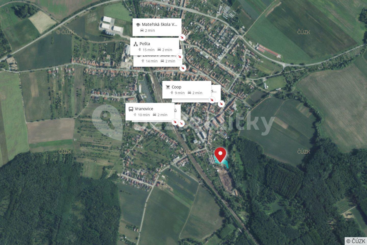 Predaj pozemku 3.619 m², Stará Pouzdřanská, Vranovice, Jihomoravský kraj