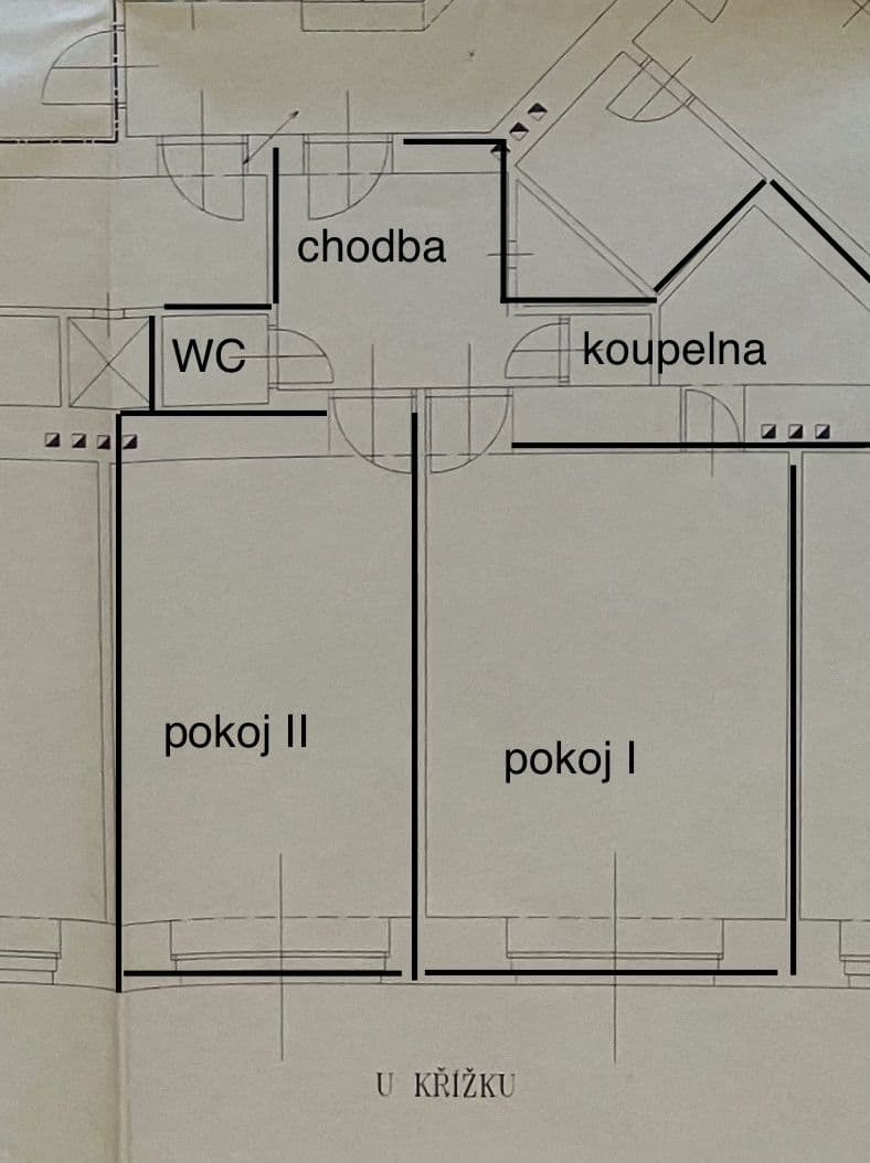 Prenájom bytu 2-izbový 54 m², V Horkách, Praha, Praha Prenájom bytu 2-izbový 54 m², V Horkách, Praha, Praha