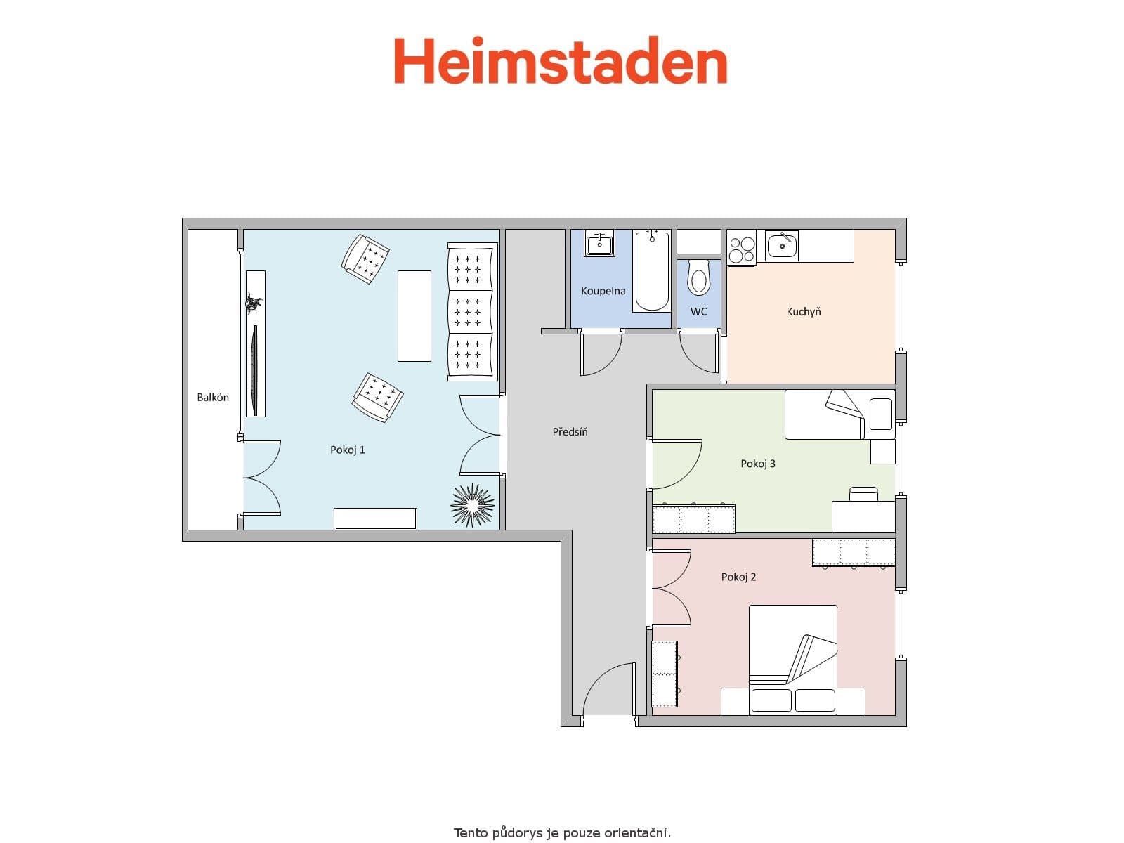 Prenájom bytu 3-izbový 76 m², Dr. Glazera, Horní Suchá, Moravskoslezský kraj Prenájom bytu 3-izbový 76 m², Dr. Glazera, Horní Suchá, Moravskoslezský kraj