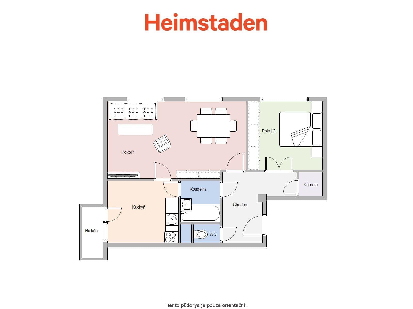 Prenájom bytu 2-izbový 54 m², Zahradní, Frýdek-Místek, Moravskoslezský kraj Prenájom bytu 2-izbový 54 m², Zahradní, Frýdek-Místek, Moravskoslezský kraj