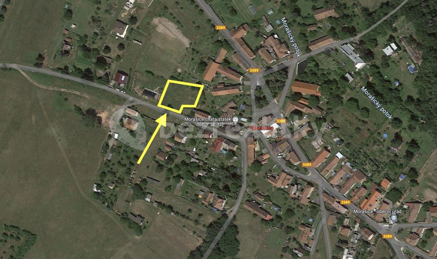 Predaj pozemku 1.323 m², Morašice, Pardubický kraj