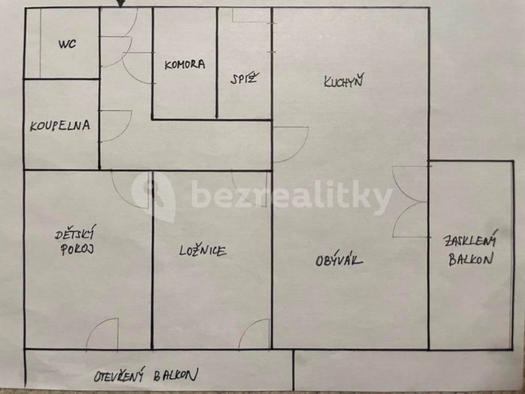Prenájom bytu 3-izbový 80 m², V Dolině, Praha, Praha Prenájom bytu 3-izbový 80 m², V Dolině, Praha, Praha