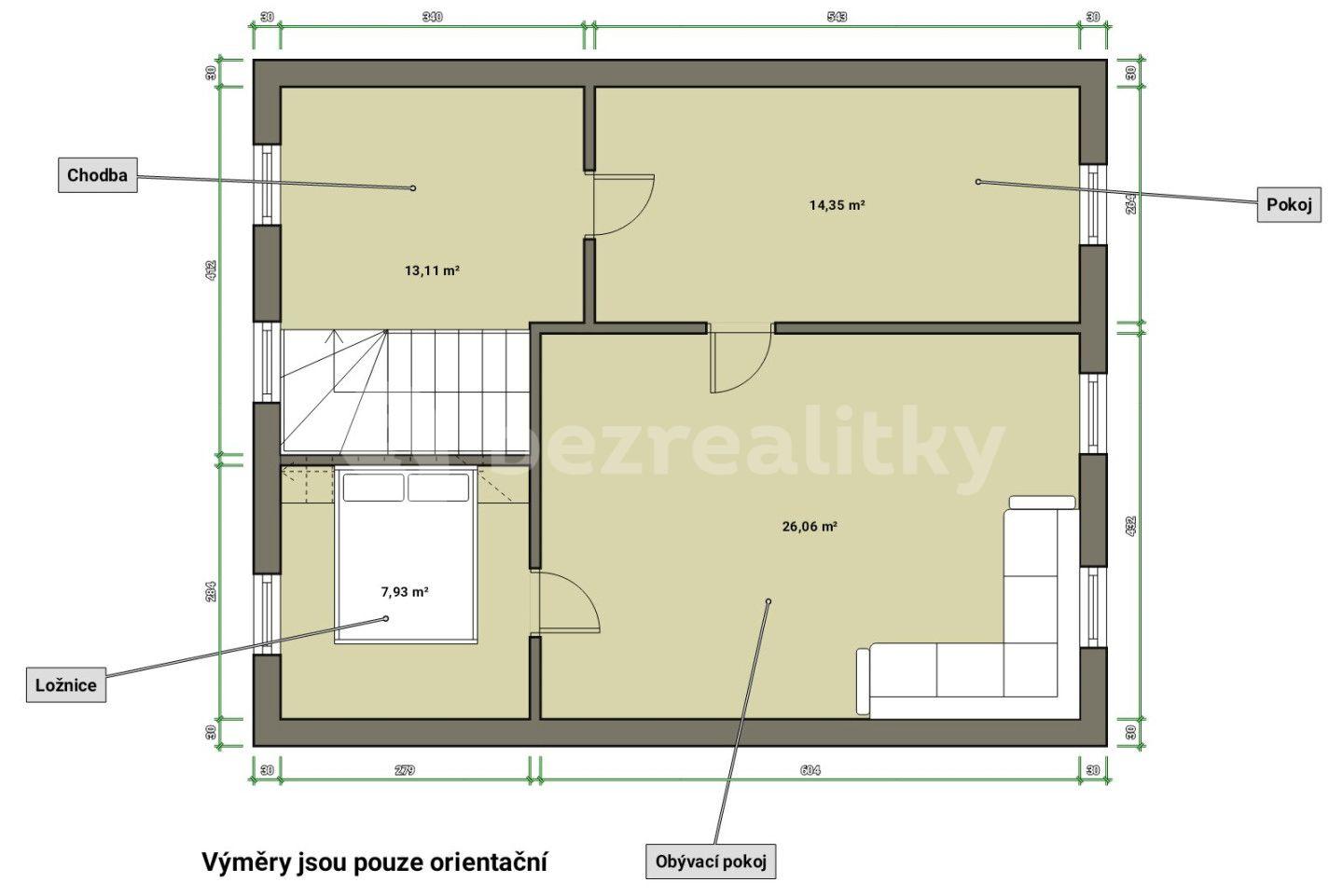Predaj domu 118 m², pozemek 144 m², Družstevní, Toužim, Karlovarský kraj