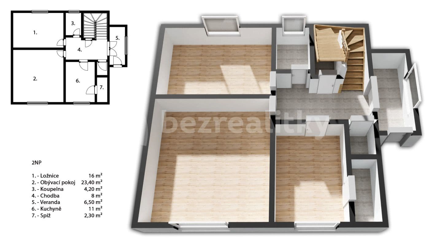 Predaj domu 146 m², pozemek 749 m², Na Boleslavce, Praha, Praha