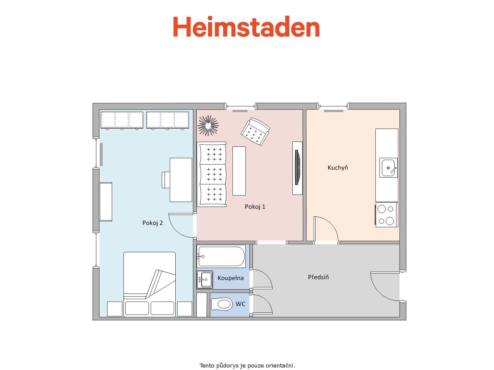 Prenájom bytu 2-izbový 58 m², Gustava Klimenta, Ostrava, Moravskoslezský kraj Prenájom bytu 2-izbový 58 m², Gustava Klimenta, Ostrava, Moravskoslezský kraj