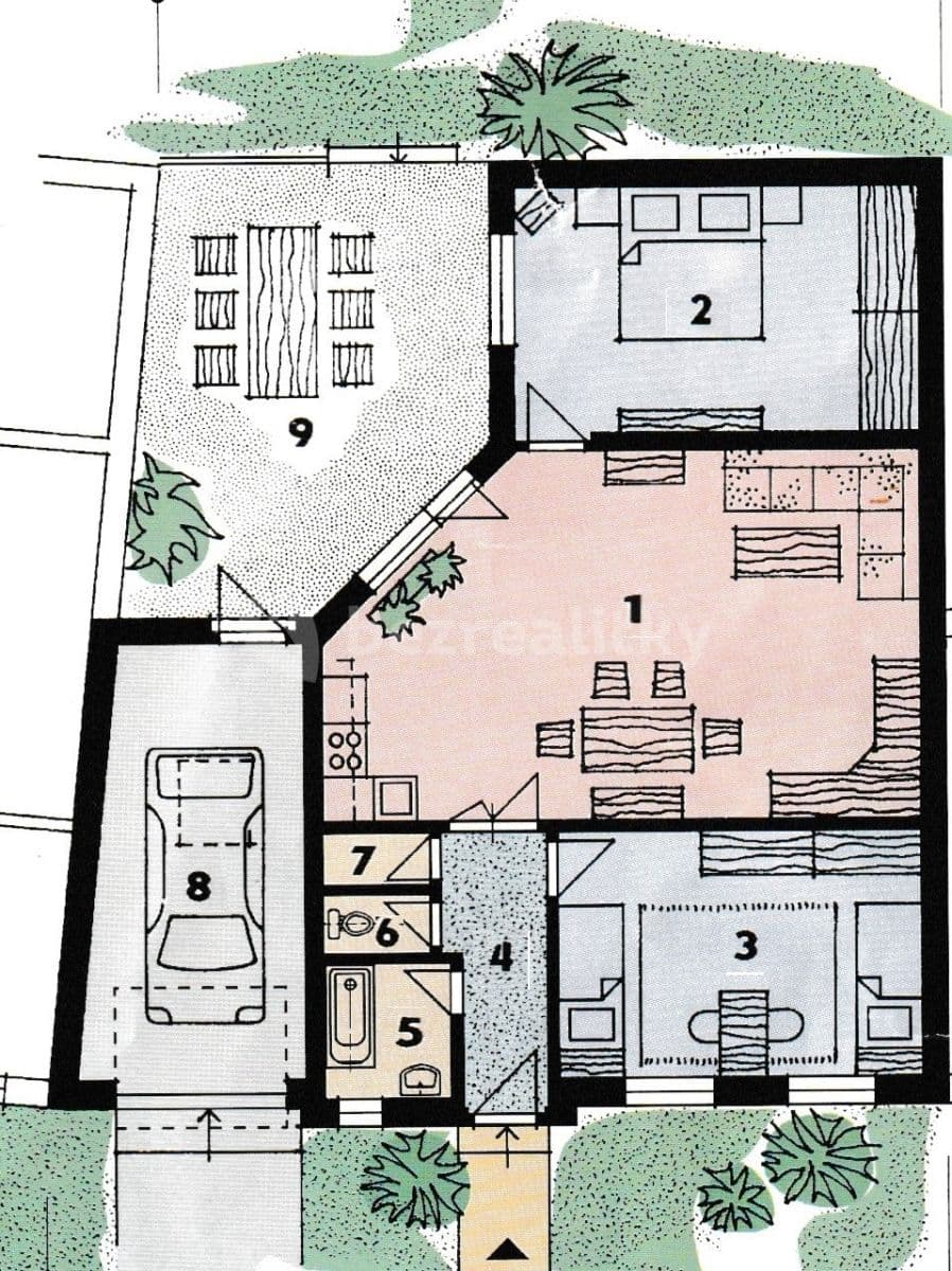 Prenájom domu 103 m², pozemek 306 m², Na Božkovně, Praha, Praha Prenájom domu 103 m², pozemek 306 m², Na Božkovně, Praha, Praha