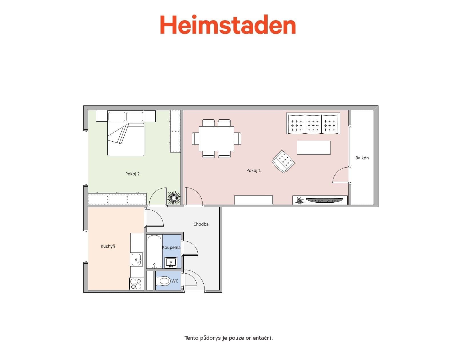 Prenájom bytu 2-izbový 55 m², Klidná, Havířov, Moravskoslezský kraj Prenájom bytu 2-izbový 55 m², Klidná, Havířov, Moravskoslezský kraj
