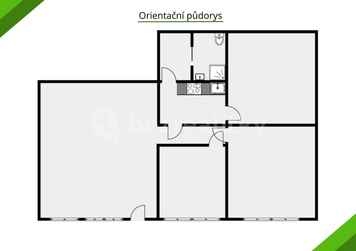 Predaj bytu 2-izbový 64 m², sídl. Hůrka, Kralupy nad Vltavou, Středočeský kraj
