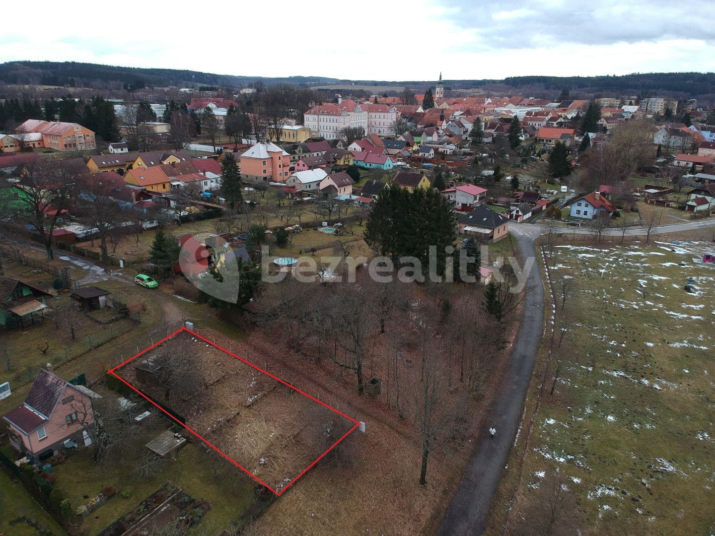 Predaj pozemku 394 m², Nová Bystřice, Jihočeský kraj