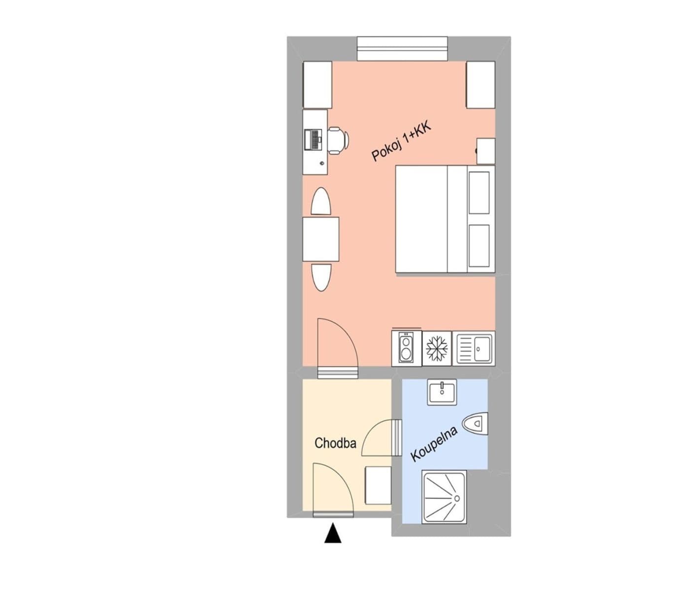 Prenájom bytu 1-izbový 28 m², Magisterská, Plzeň, Plzeňský kraj Prenájom bytu 1-izbový 28 m², Magisterská, Plzeň, Plzeňský kraj