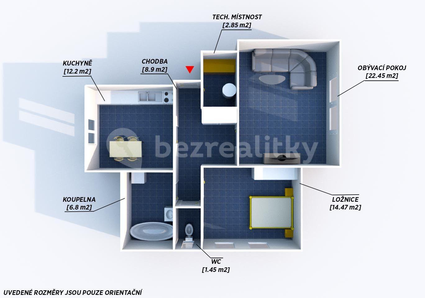 Predaj bytu 2-izbový 69 m², Rejchova, Chudenice, Plzeňský kraj