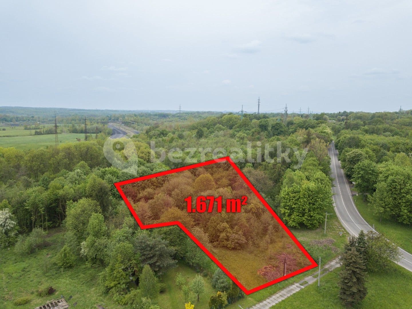 Predaj pozemku 1.671 m², Doubrava, Moravskoslezský kraj