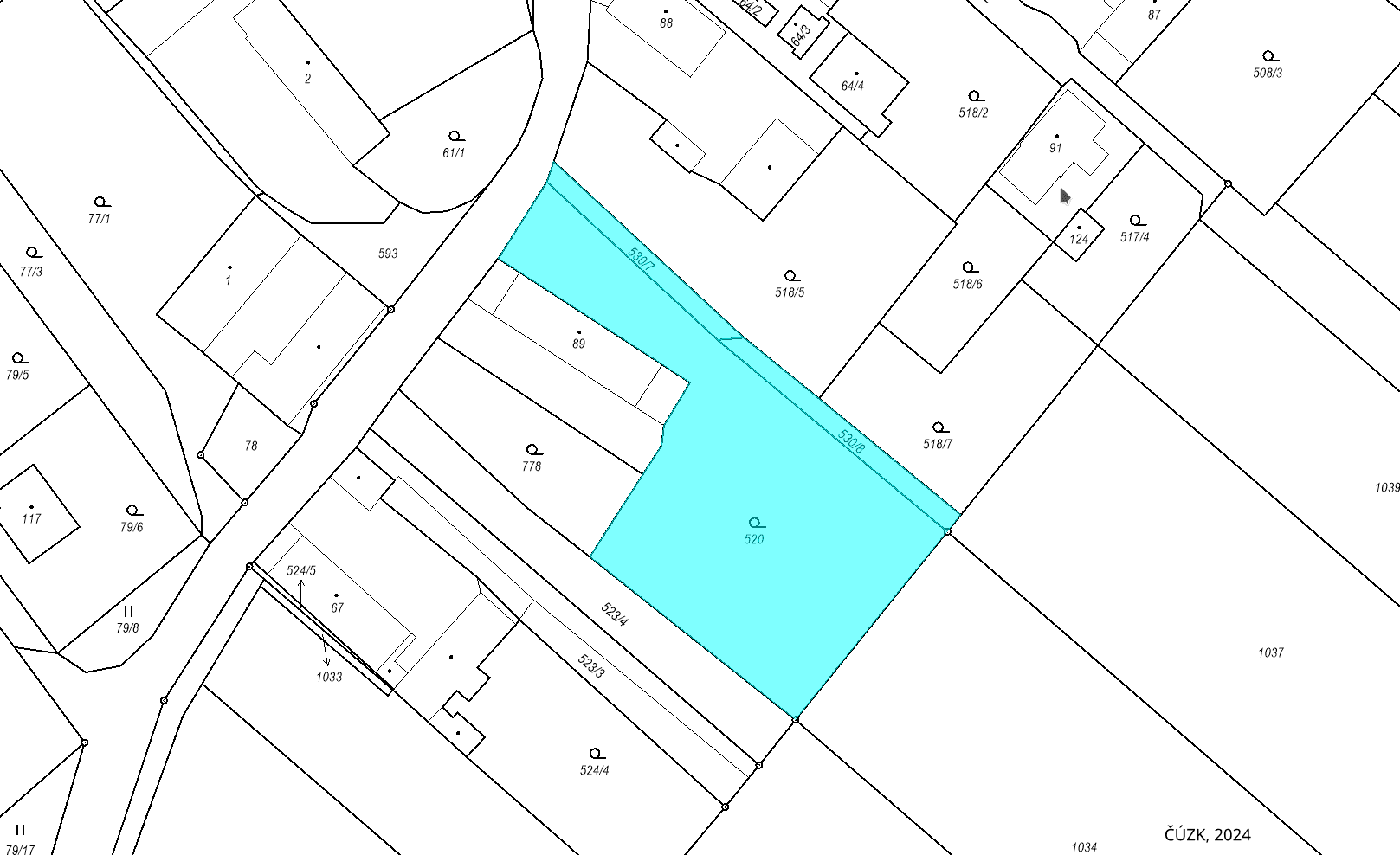 Predaj pozemku 2.501 m², Bousov, Pardubický kraj Predaj pozemku 2.501 m², Bousov, Pardubický kraj
