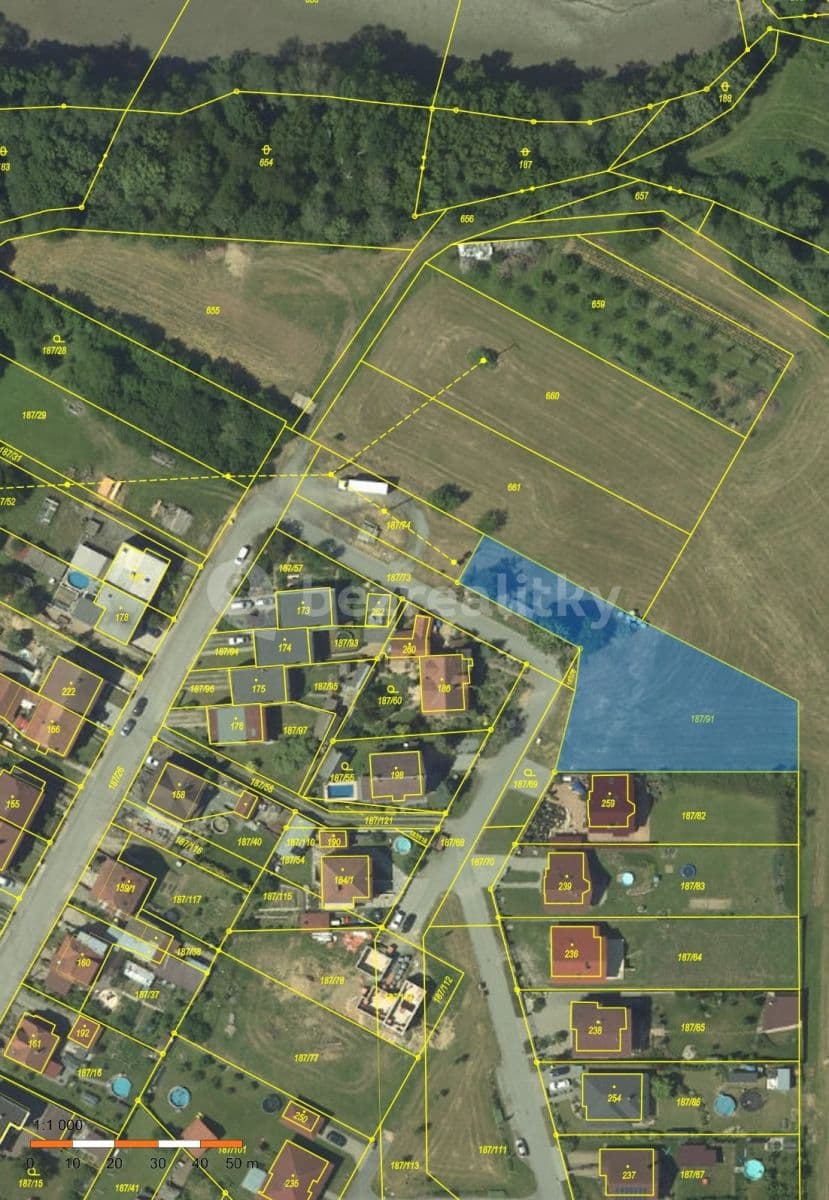 Predaj pozemku 1.980 m², Křetín, Jihomoravský kraj